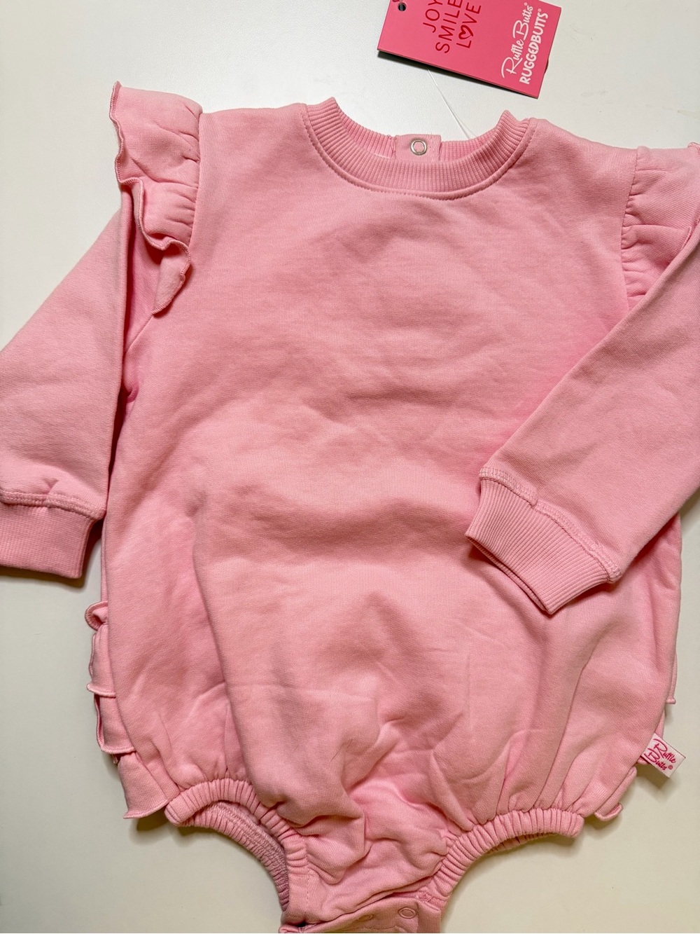 Ruffle Butts Sweatshirt Bubble NWT (6-12M)